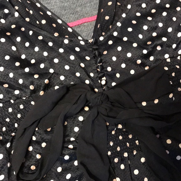 BCBG Polka Dot Tank Blouse - Picture 5 of 5